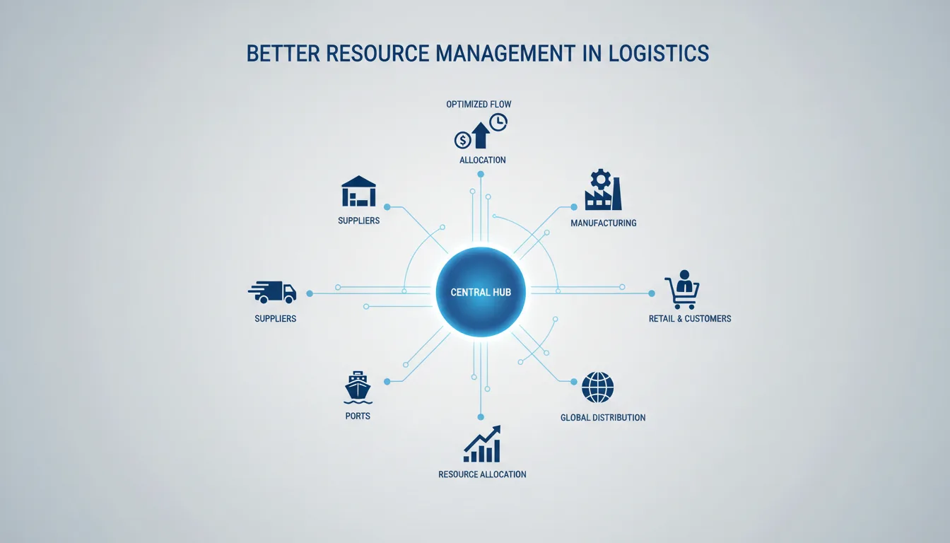 Better Resource Management in Logistics