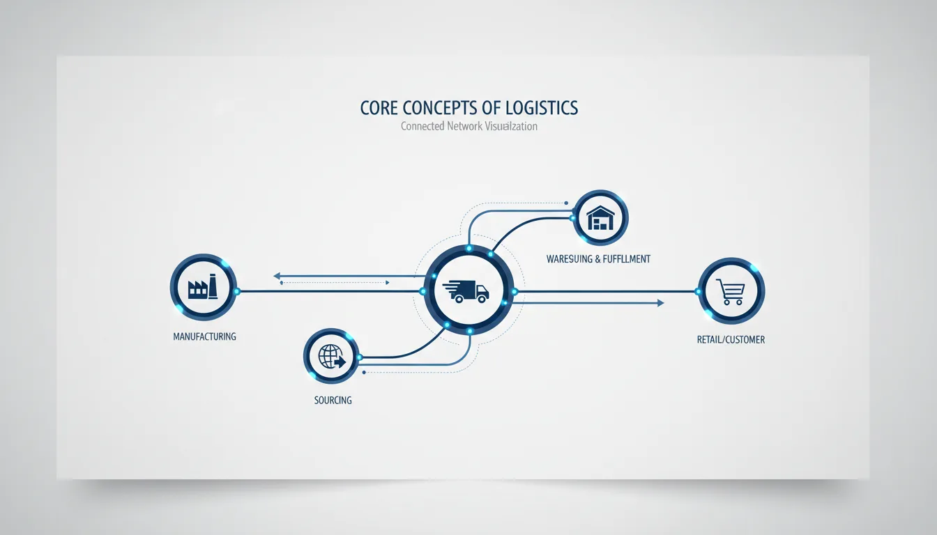 Illustration for Core Concepts of Logistics