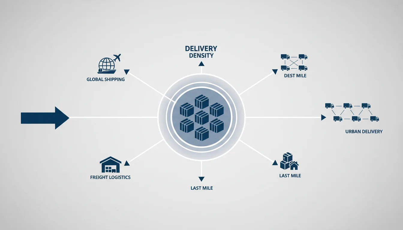 Delivery Density in Logistics and Supply Chain Management
