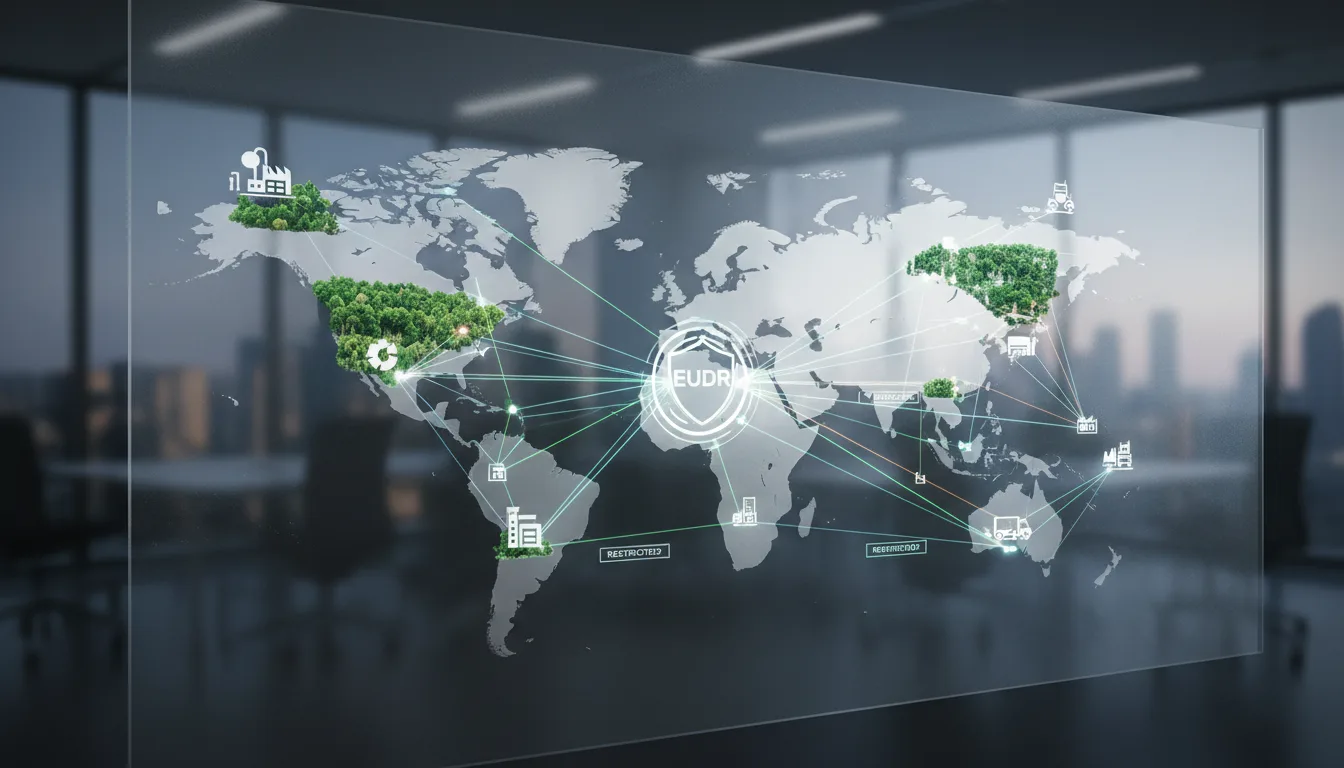 Illustration for EU Deforestation Regulation and Supply Chains