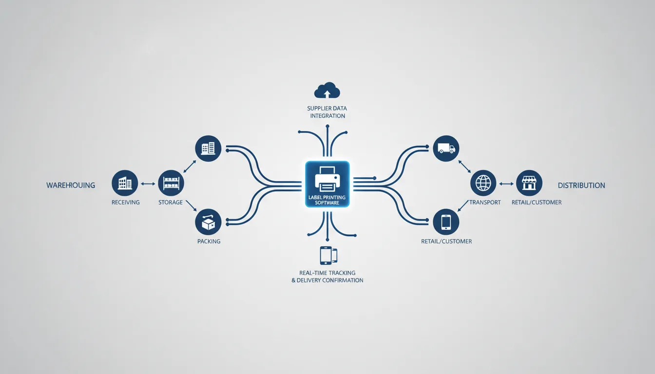 Label Printing Software in Logistics and Supply Chain Management