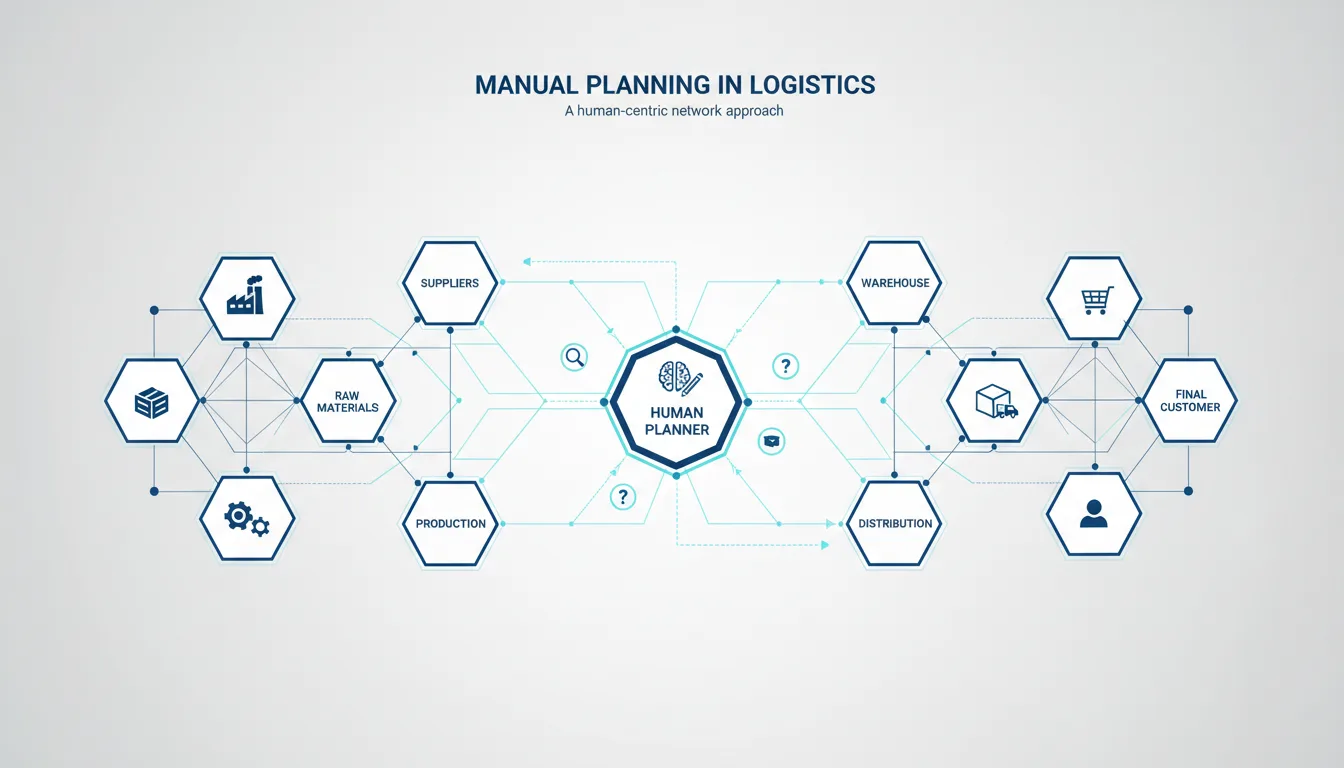 Manual Planning in Logistics