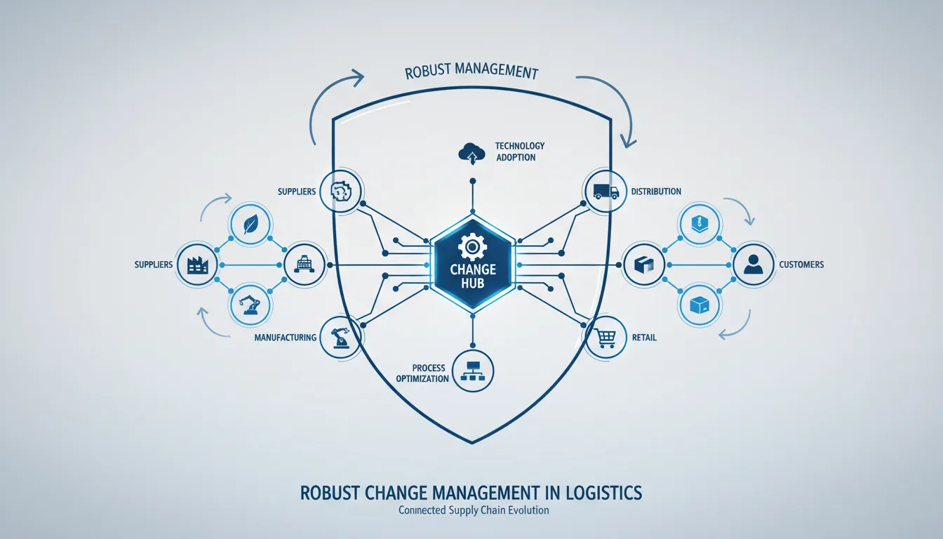Robust Change Management in Logistics