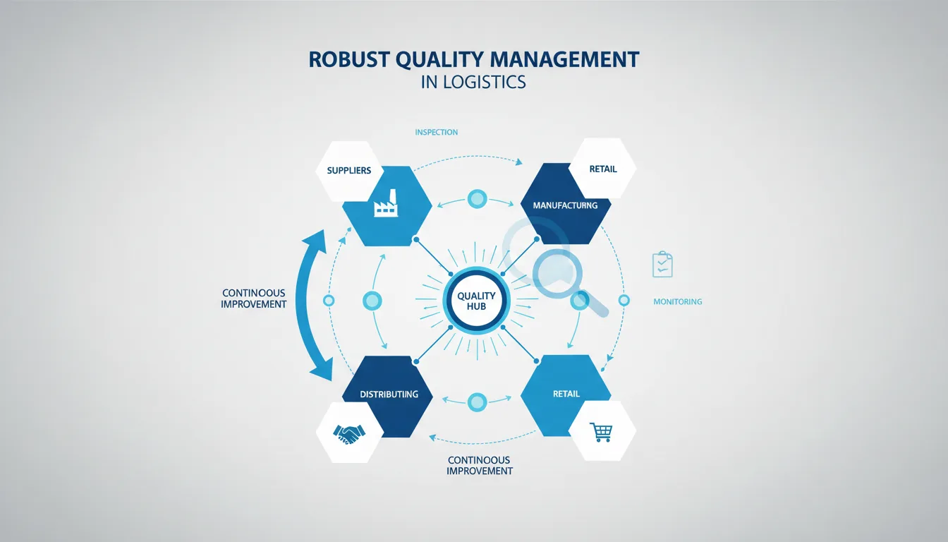 Robust Quality Management in Logistics
