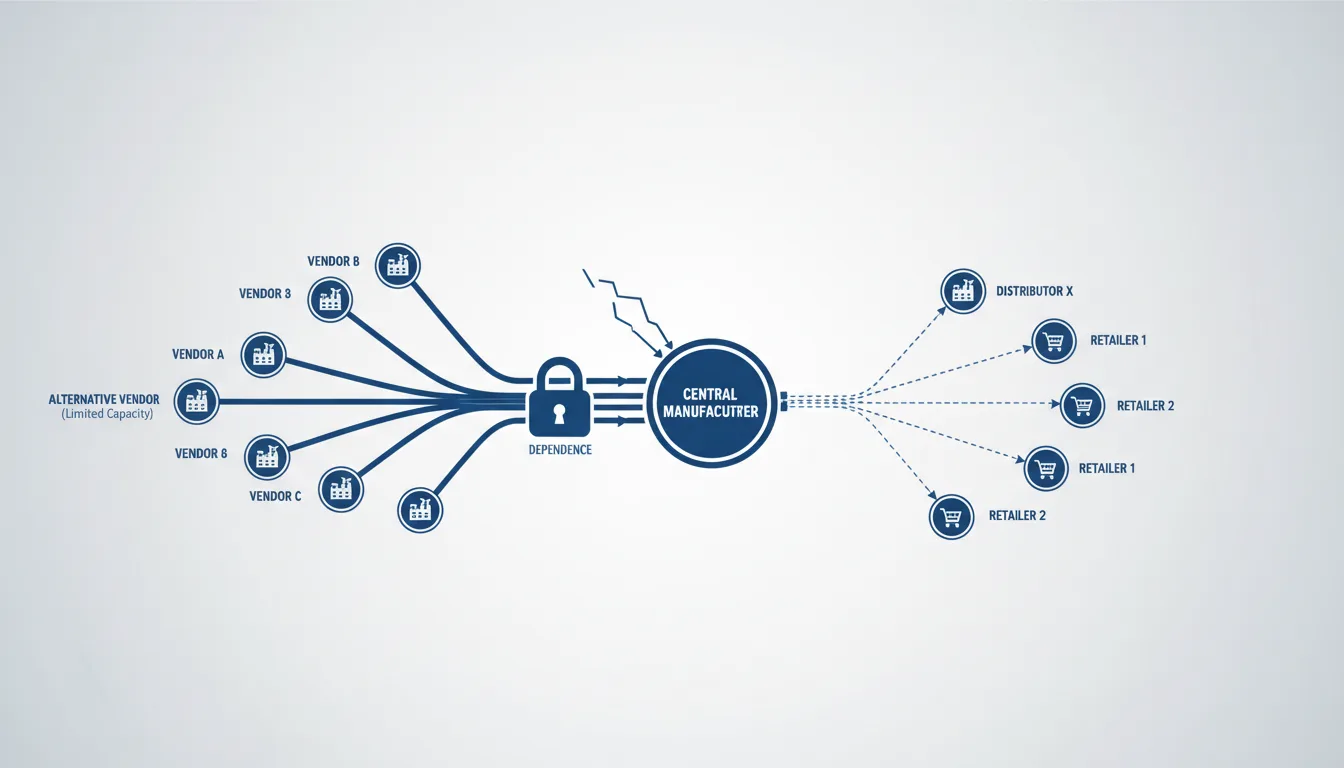 Vendor Dependence in Supply Chain Management