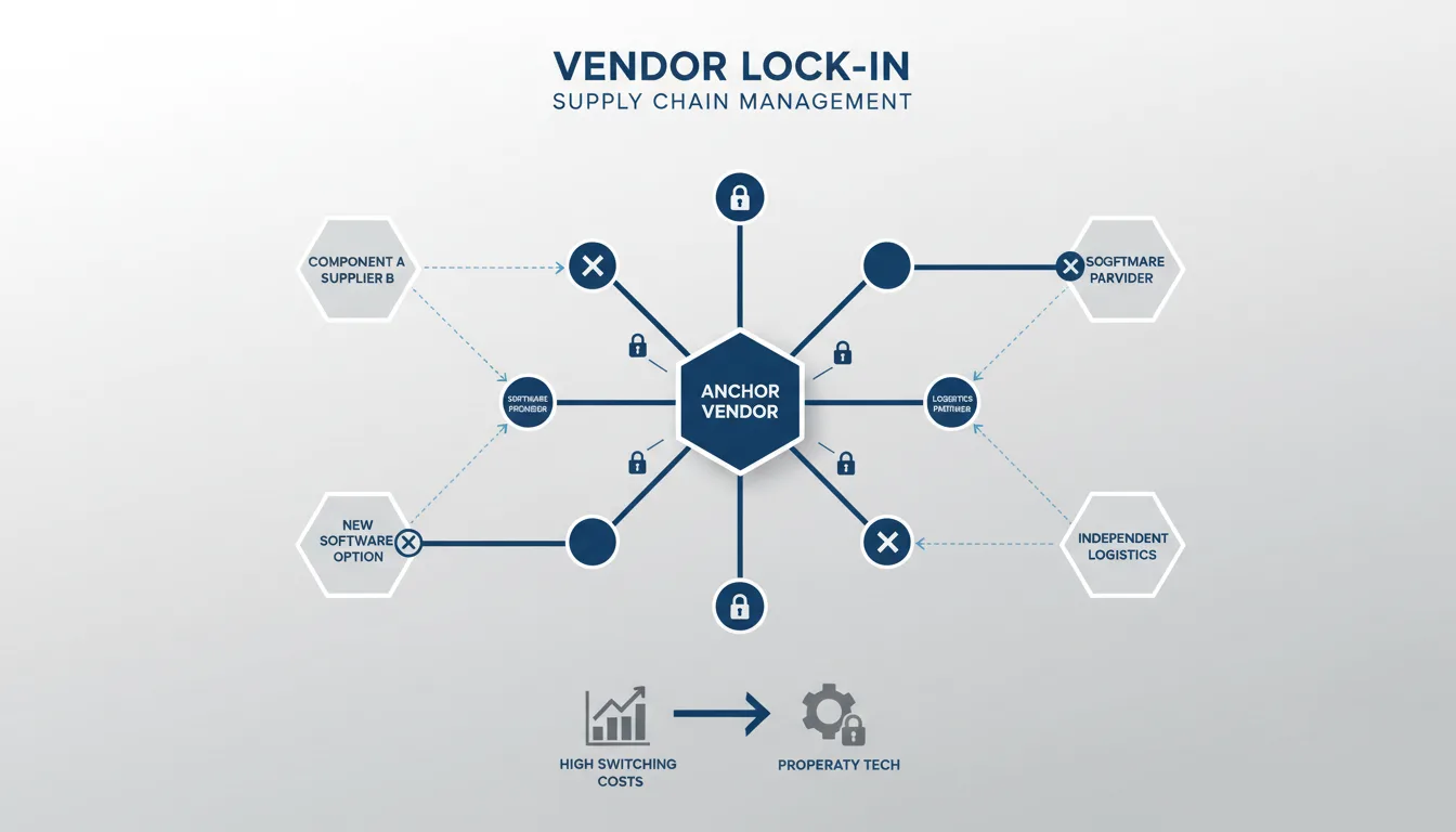 Vendor Lock in Supply Chain Management